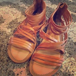 Gorgeous Leather Gladiator Sandals